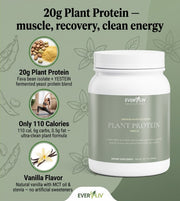 EverLiv Pure Plant Protein (Vanilla) - EverLiv LLC